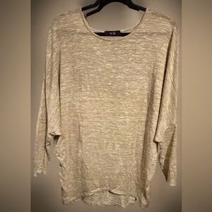 NWOT- AGB- Lightweight Drop Shoulder Sweater Knit Top- Medium